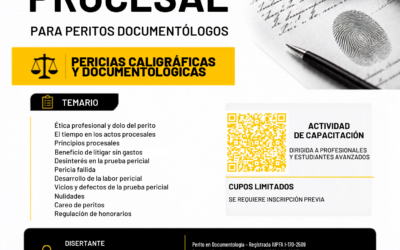 Seminario de Práctica Procesal para Peritos Documentólogos en el CoPCACER